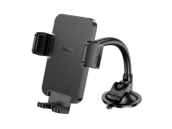 Hoco Car Holder H38 Cheetah – Dashboard & Windshield Mount, Black Hoco Car Holder H38 Cheetah – Dashboard & Windshield Mount, Black